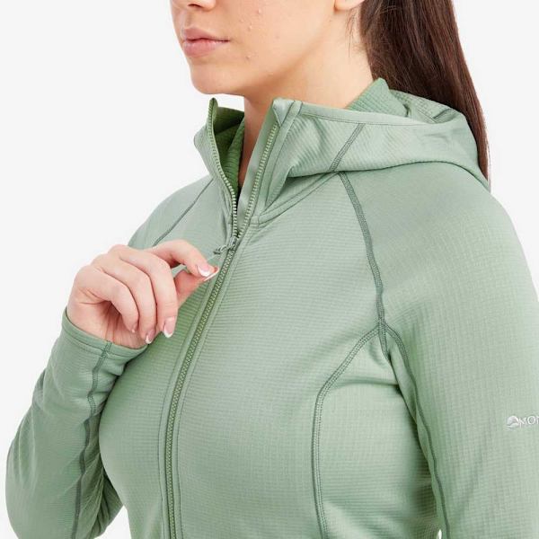 Montane Luvtröja Protium Grönt L Kvinna