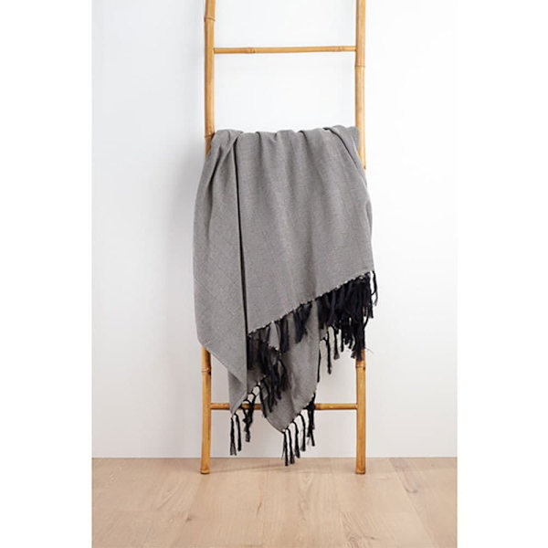 Casamoda Sommer Ziggy Plaid 180x220 Cm Grå