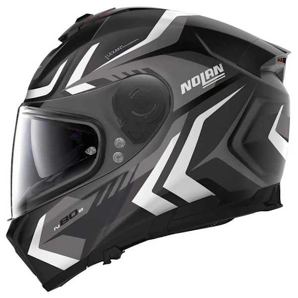 Nolan N80-8 Rumble Fullface-hjelm Sort S
