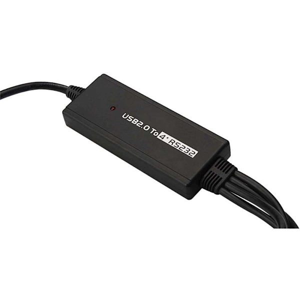 Digitus Usb-a Til Vga-adapter 4xrs232 Sort