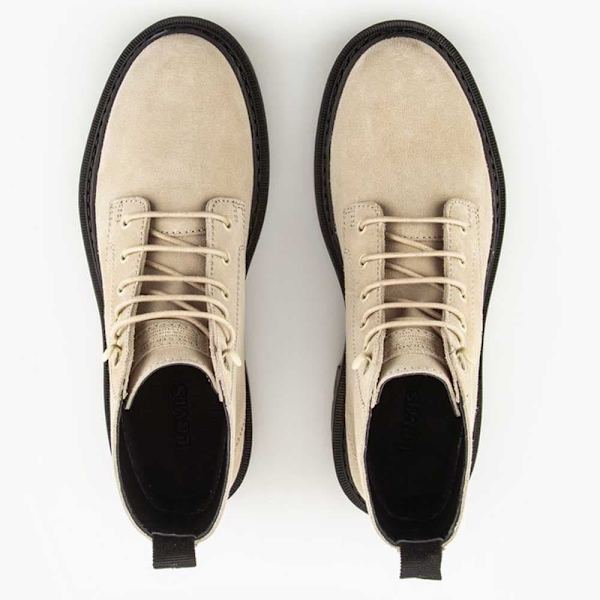 Levi´s Footwear Trooper Chukka Stövlar Beige EU 38 Kvinna