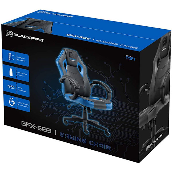 Ardistel Gaming Stol Bfx-603 Blackfire Ps4 Sort,Blå