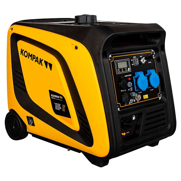 Kompak Invertteri Sähkögeneraattori Kgg39ei 3900w Keltainen