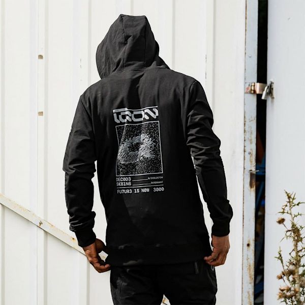 Iqon Sweatshirt Med Fuld Lynlås Explore Q Sort L Mand