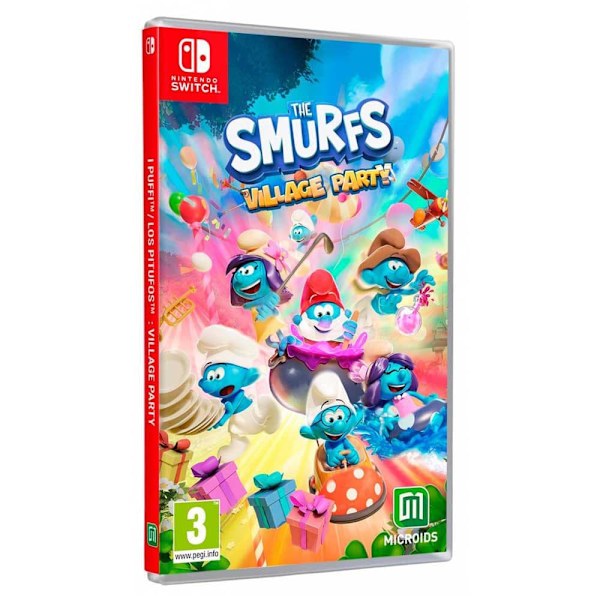 Microids Switch Los Pitufos-village Party