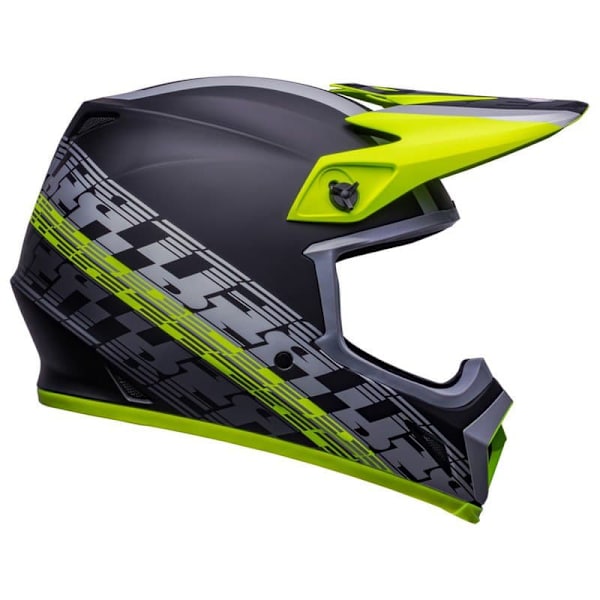 Bell Moto Motocrosshjälm Mx-9 Mips Offset Gul,Svart M