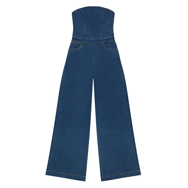Wrangler Romper Corset Blå L Kvinna
