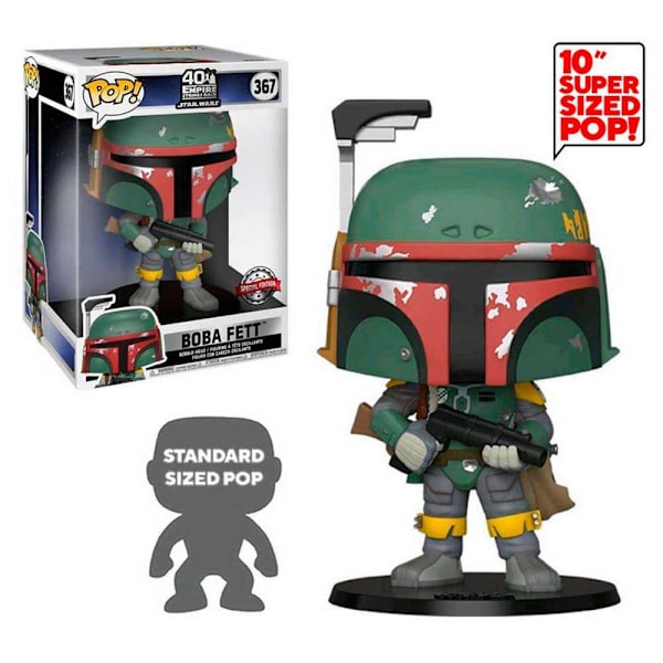 Funko Pop Star Wars Boba Fett 25 Cm Vihreä