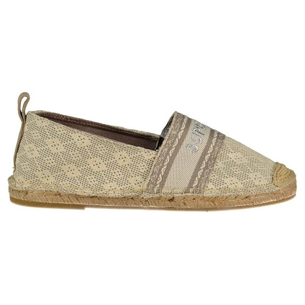 Superdry Canvas Overlay Espadriller Grå EU 39 Kvinna