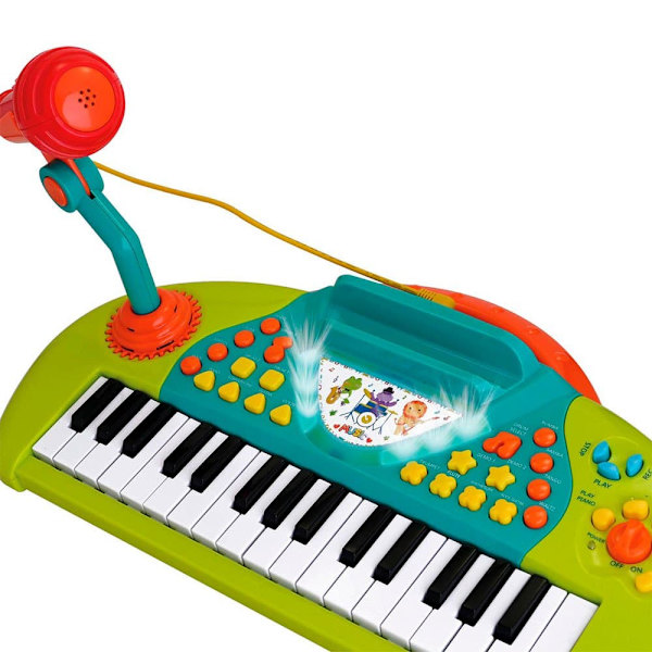 Tachan Tangentbord Med Karaoke Och Inspelning Piano Flerfärgad 2-5 Years