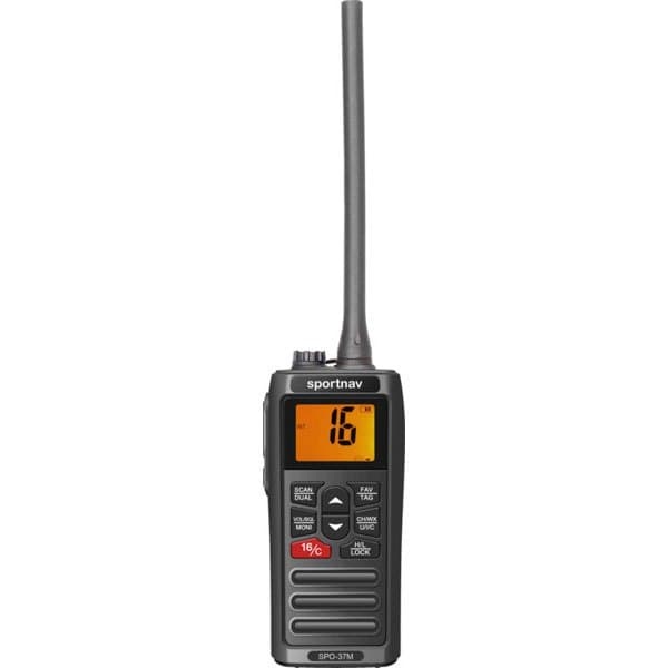 Sportnav Bærbar Vhf-radiostation Spo37m Søvfarvet