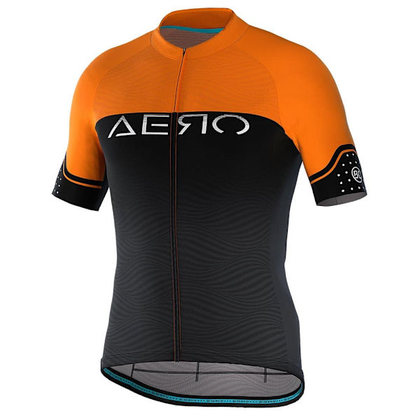 Bicycle Line Aero S2 Korta ärmar Cykeltröja Orange XL Man