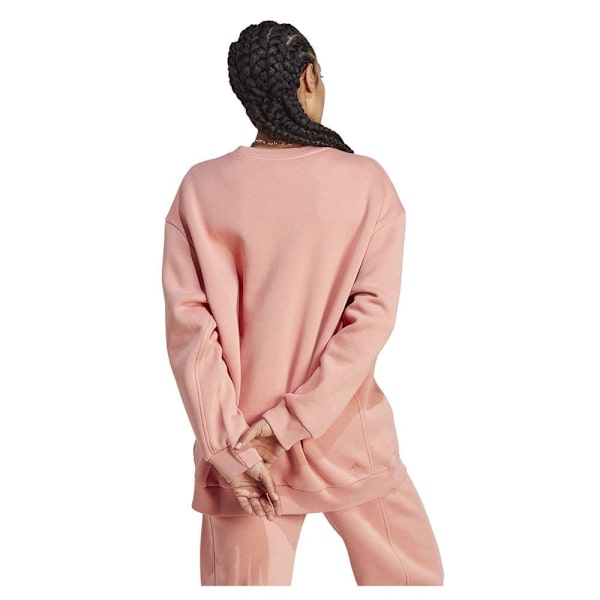 Adidas Tröja All Szn Fleece Graphic Orange M Kvinna