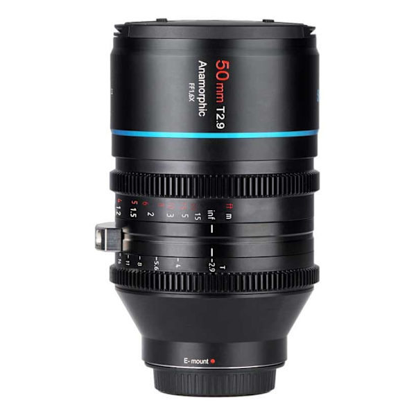 Sirui Optical Linse 50/2.9 1.6x Venus Ff Anamorfico Se Søvfarvet Sort