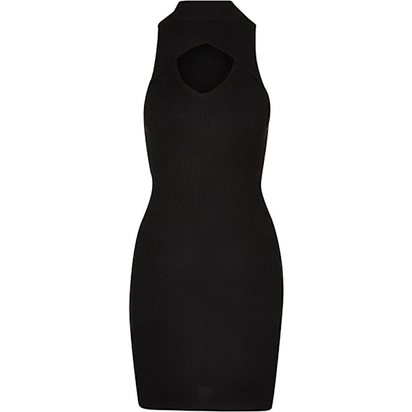 Urban Classics Cut Out ærmeløs Kort Kjole Sort 4XL Kvinde