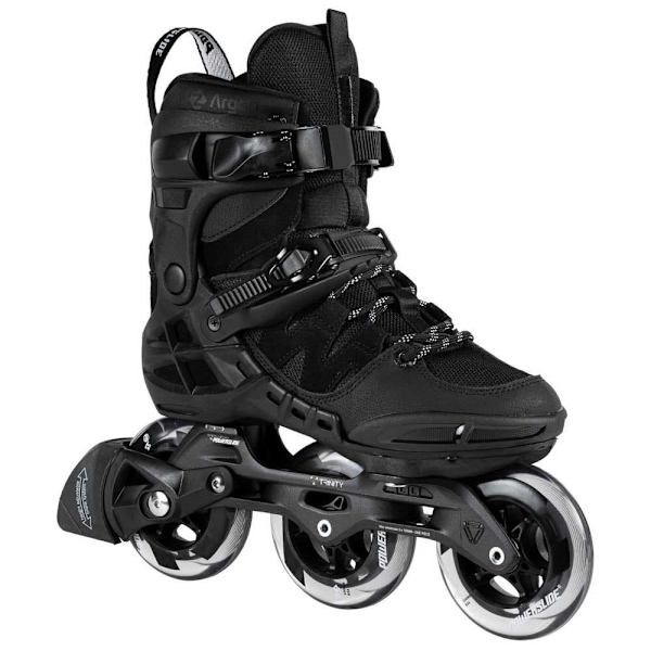Powerslide Linjassa Luistimet Phuzion Argon 100 Musta EU 42