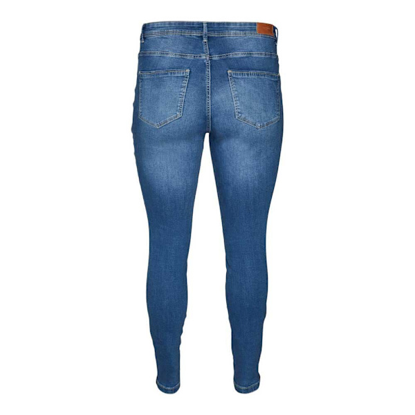 Vero Moda Curve Fanya Slim Fit Vi3312 Jeans Blå 50 / 32 Kvinde