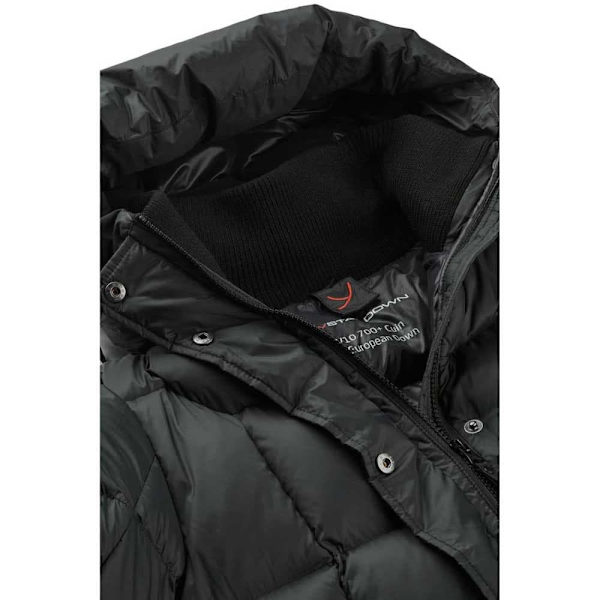 Nordisk Saga Extra Long Puffa Jakke Sort XL Kvinde