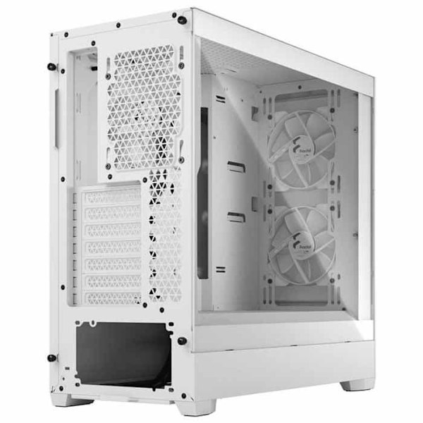 Fractal Tornfodral Med Fönster Pop Air Durchsichtig,Grå