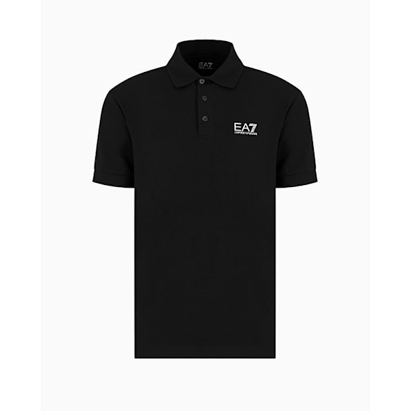 Ea7 Emporio Armani 8npf14_pjvqz Poloskjorte Sort 2XL Mand