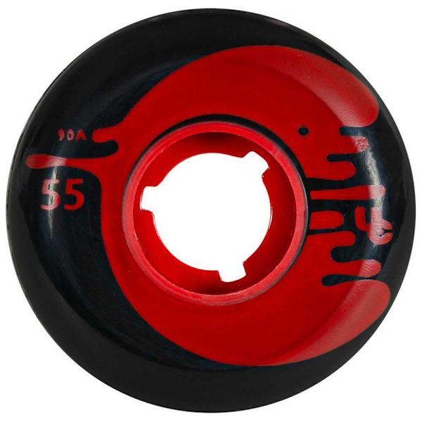 Undercover Wheels Cosmic Roche 4 Units Transparent 55 mm