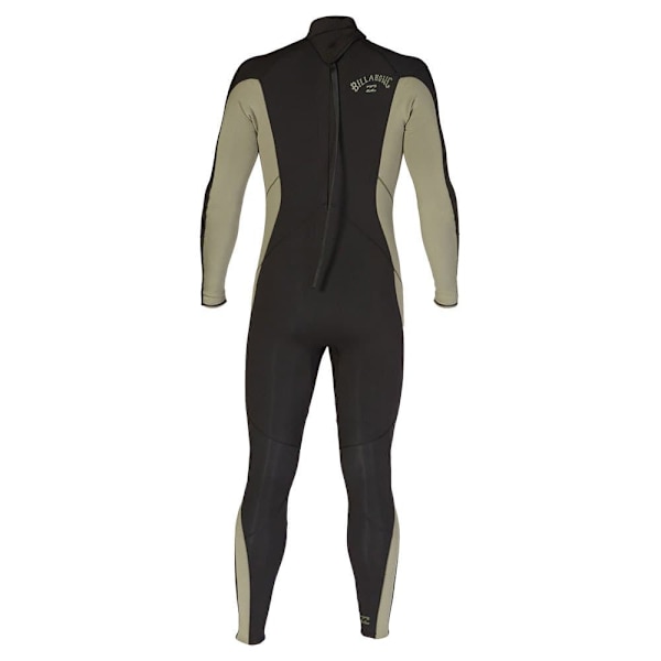 Billabong Langærmet Neoprendragt Med Lynlås Bagpå 5/4 Mm Absolute Sort MS