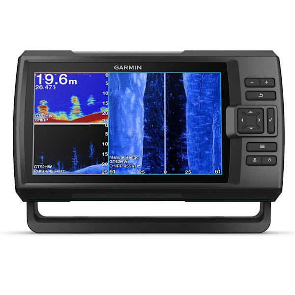 Garmin Kartografian Kanssa Striker Vivid 9sv Musta