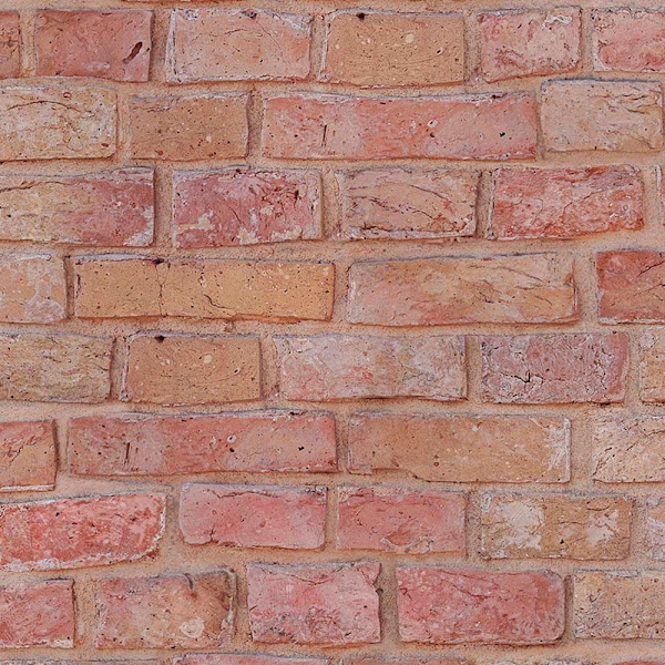 Ich Tapettirulla Brick 0.53x10 M Oranssi