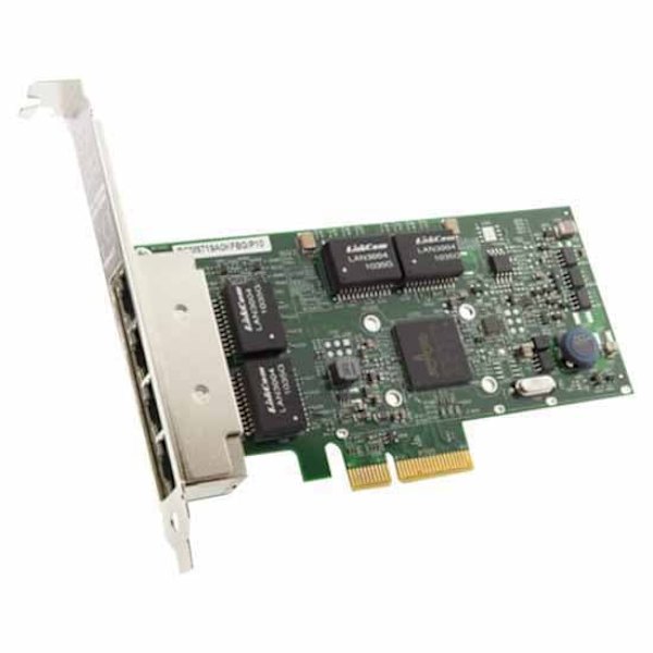 Broadcom Pci-e-verkkosovitinkortti Ethernetiin Bcm5719-4p Hopeinen