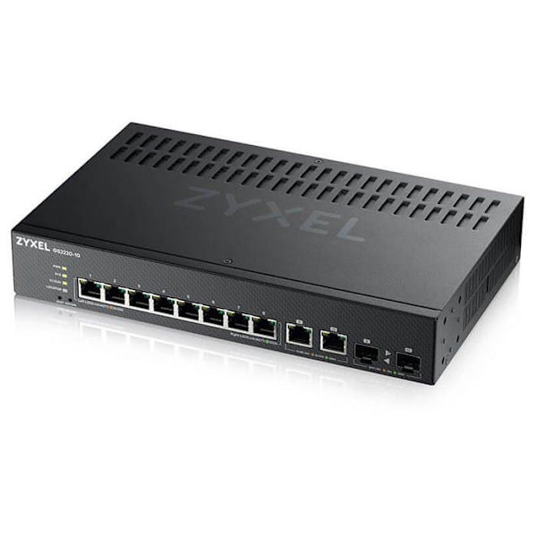 Zyxel Havn Gbe L2 8 Sort Sort