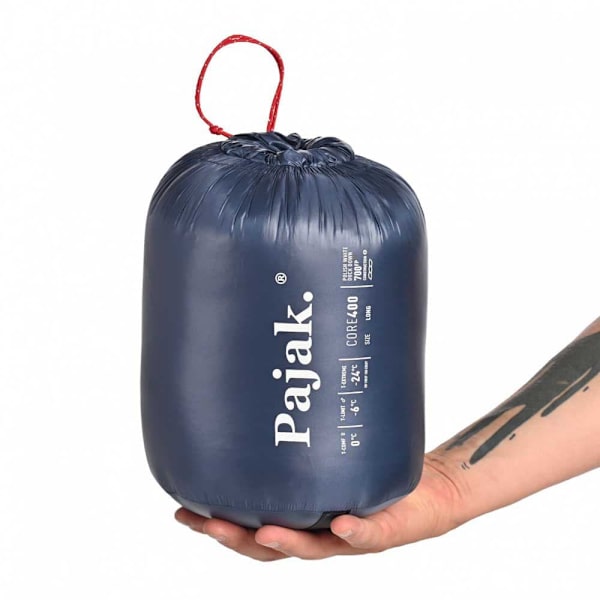 Pajak Sovsäck Core 400 Blå Regular / Left Zipper