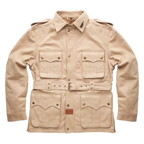 Fuel Motorcycles Safari Takki Beige S Nainen