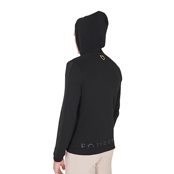 Equestro Inside Fleece Sweatshirt Med Dragkedja Svart XS Man