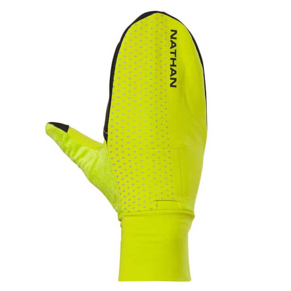 Nathan Handsker Hypernight Reflective Convertible Mitt Gul L Mand