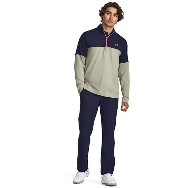 Under Armour Golf Halv Lynlå Sweatshirt Storm Midlayer Grøn,Blå S Kvinde