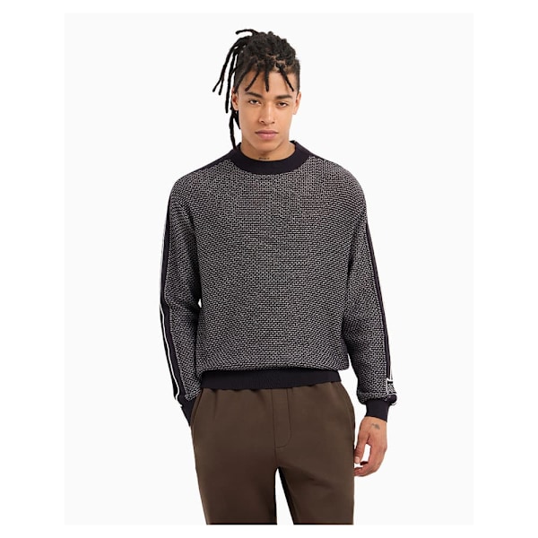 Armani Exchange 6dzm2x_zm4mz Tröja Grå 2XL Man