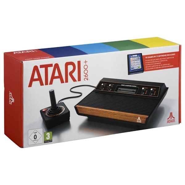 Keine Marke Og Atari 2600+ Controller 10 Spil Retro Konsol
