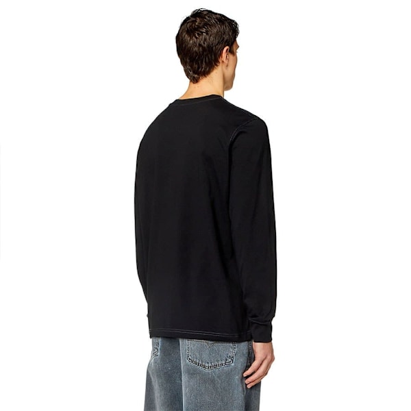 Diesel Langærmet T-shirt Just K2 Sort L Mand