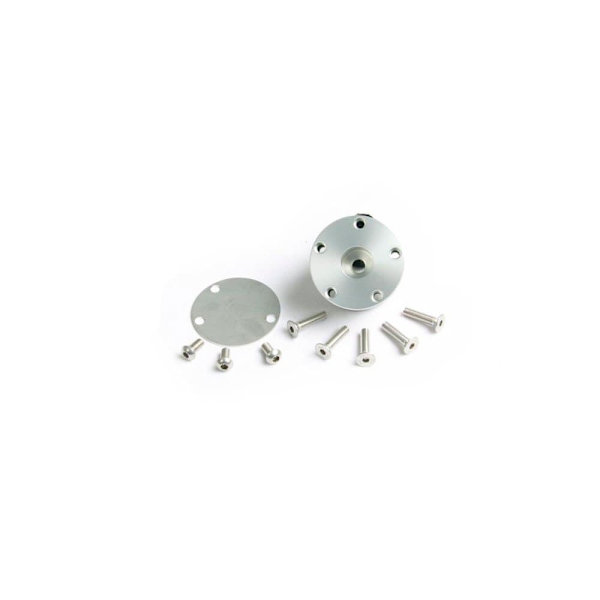 Pike N Bass Alu Plot Kit Round Hole Thread Hopeinen