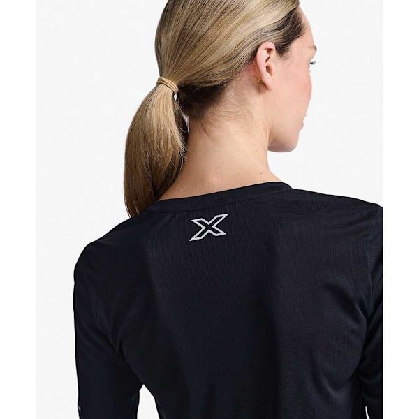 2xu Langærmet T-shirt Aero Sort XS Kvinde