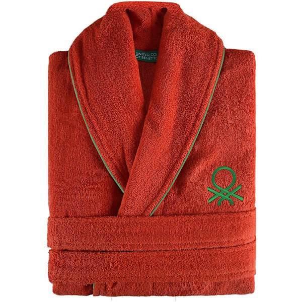 Benetton Badekåbe Rød L-XL