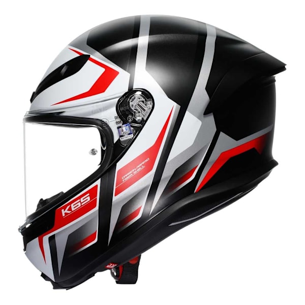 Agv K6 S Fullface-hjelm Sort XL