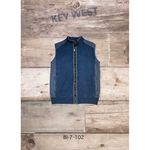 Sea Ranch Vest Brockfield Blå XL Mand