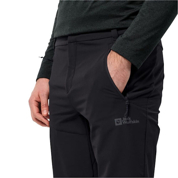 Jack Wolfskin Glastal Winter Byxor Svart 52 / Long Man