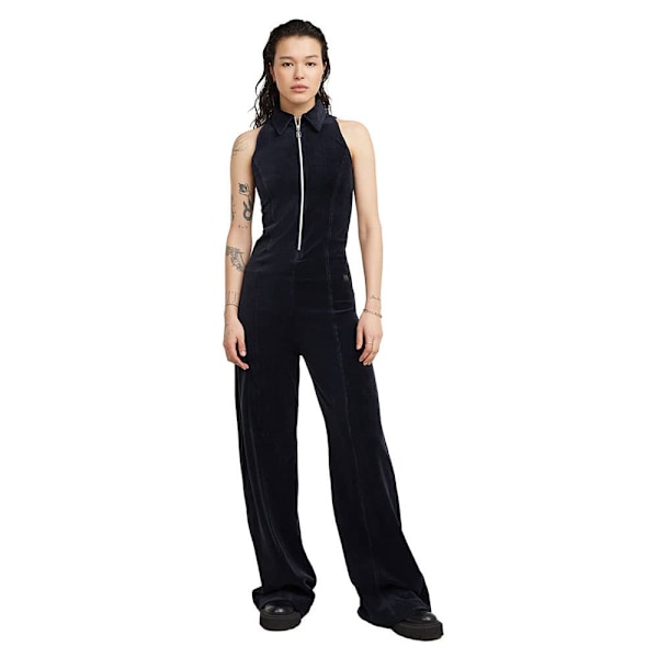 G-star Wide Leg Velvet Haalari Sininen L Nainen
