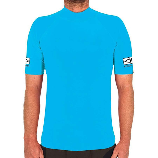 Ocean & Earth Lyhythihainen Rashguard Comp Sininen 2XL