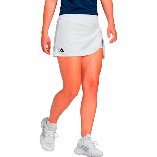 Adidas Nederdel Club Hvid L / Regular Kvinde