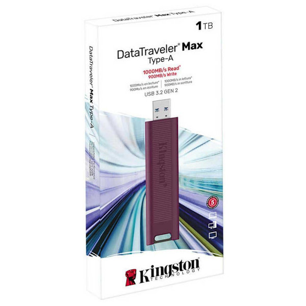 Kingston Pendrive Datatraveler Max 1tb Röd