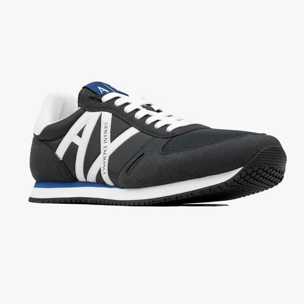 Armani Exchange Retro Runner Sko Sort EU 41 Mand