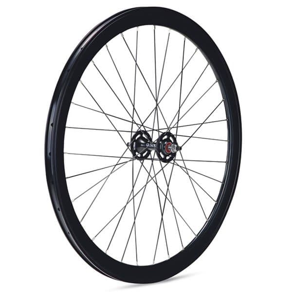 Gurpil Fixed G42 Disc Tubular Etupyörä Musta 9 x 100 mm